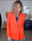 Blazer orange - 𝐌𝐚𝐫𝐢𝐧𝐚𝟒𝟒𝐟𝐚𝐦𝐢𝐥𝐲