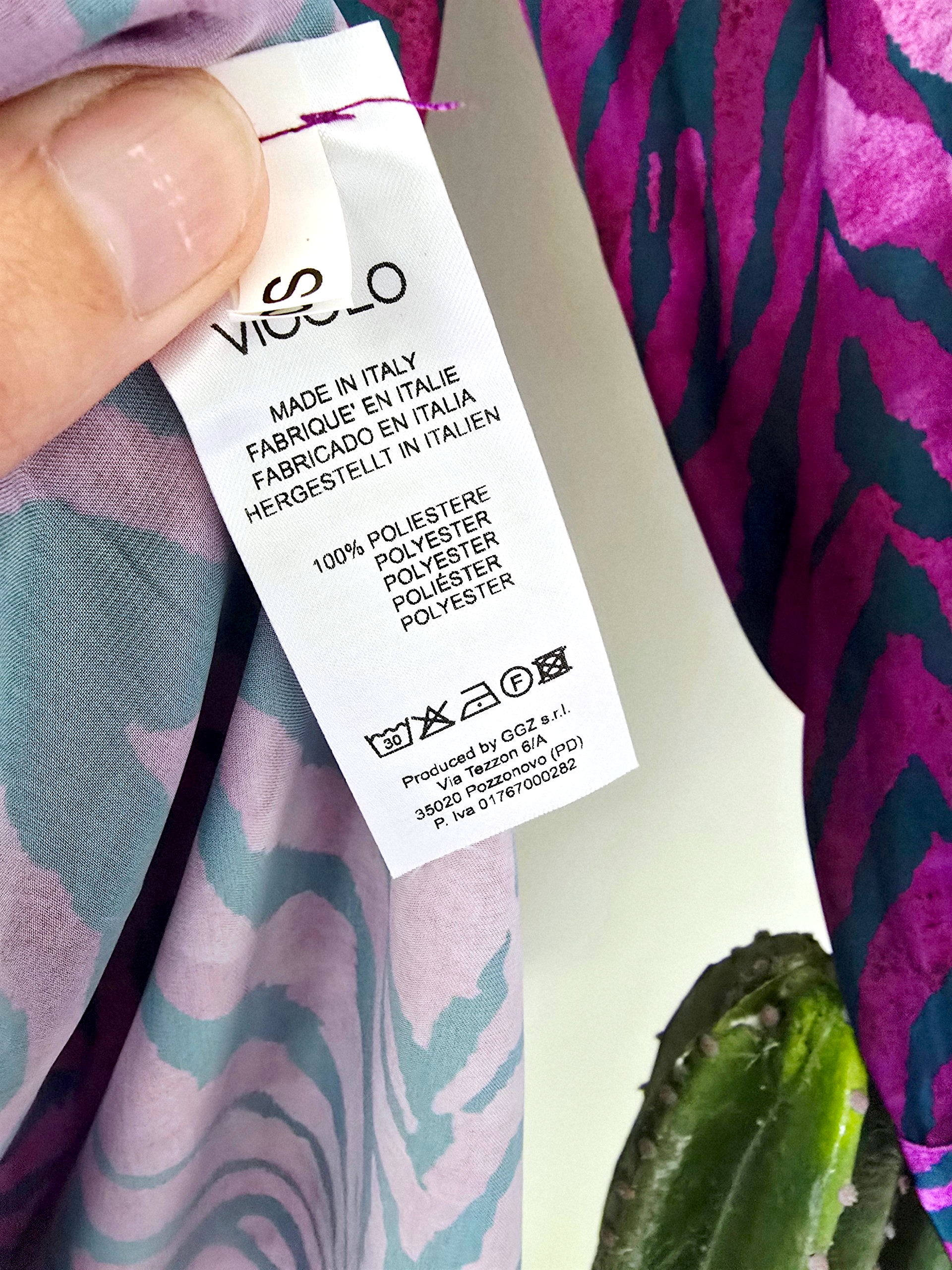 Robe portefeuille zébrée violette - 𝐌𝐚𝐫𝐢𝐧𝐚𝟒𝟒𝐟𝐚𝐦𝐢𝐥𝐲