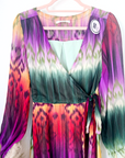 Robe soleil longue tricolore - 𝐌𝐚𝐫𝐢𝐧𝐚𝟒𝟒𝐟𝐚𝐦𝐢𝐥𝐲