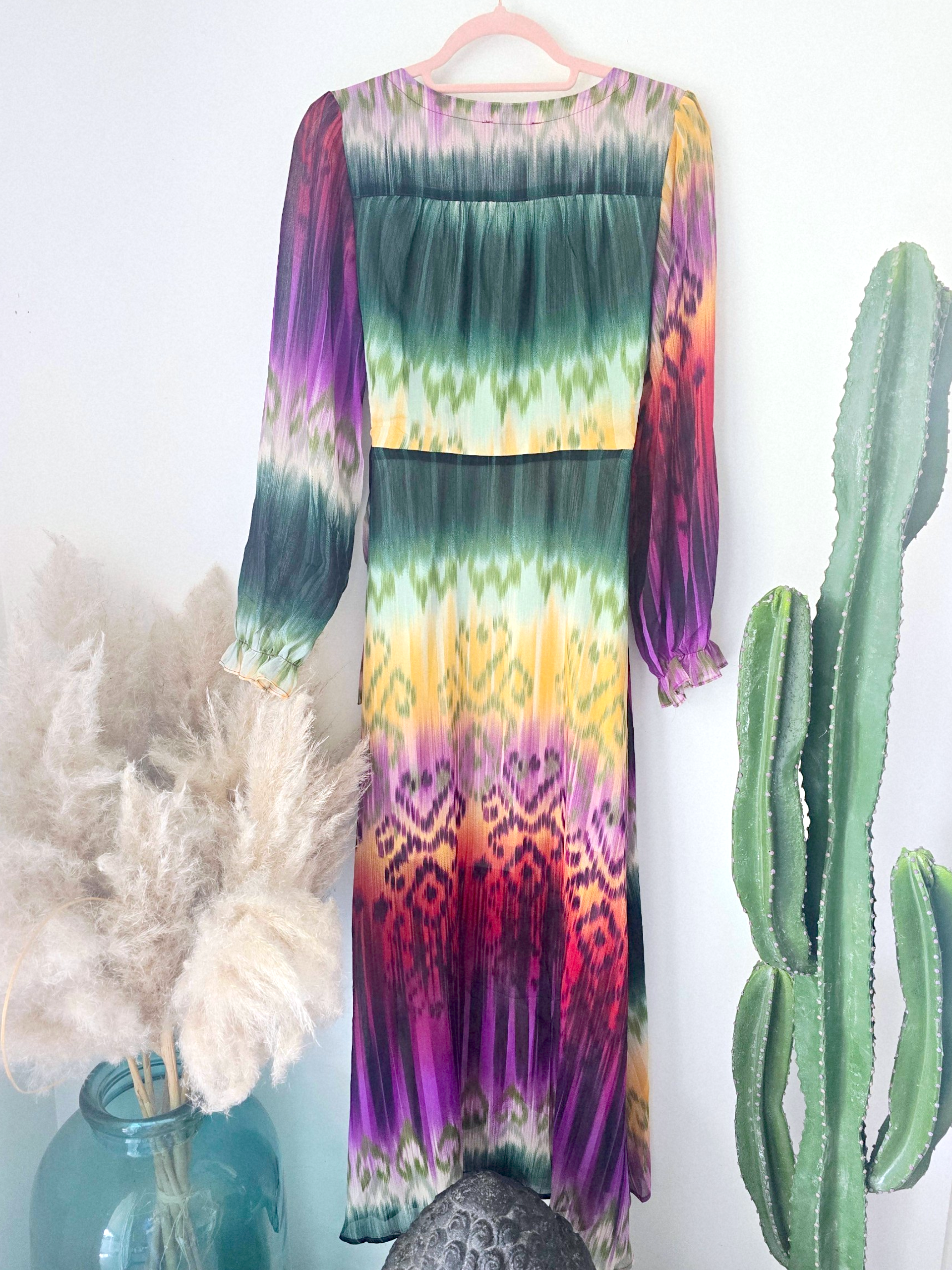 Robe soleil longue tricolore - 𝐌𝐚𝐫𝐢𝐧𝐚𝟒𝟒𝐟𝐚𝐦𝐢𝐥𝐲