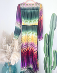 Robe soleil longue tricolore - 𝐌𝐚𝐫𝐢𝐧𝐚𝟒𝟒𝐟𝐚𝐦𝐢𝐥𝐲
