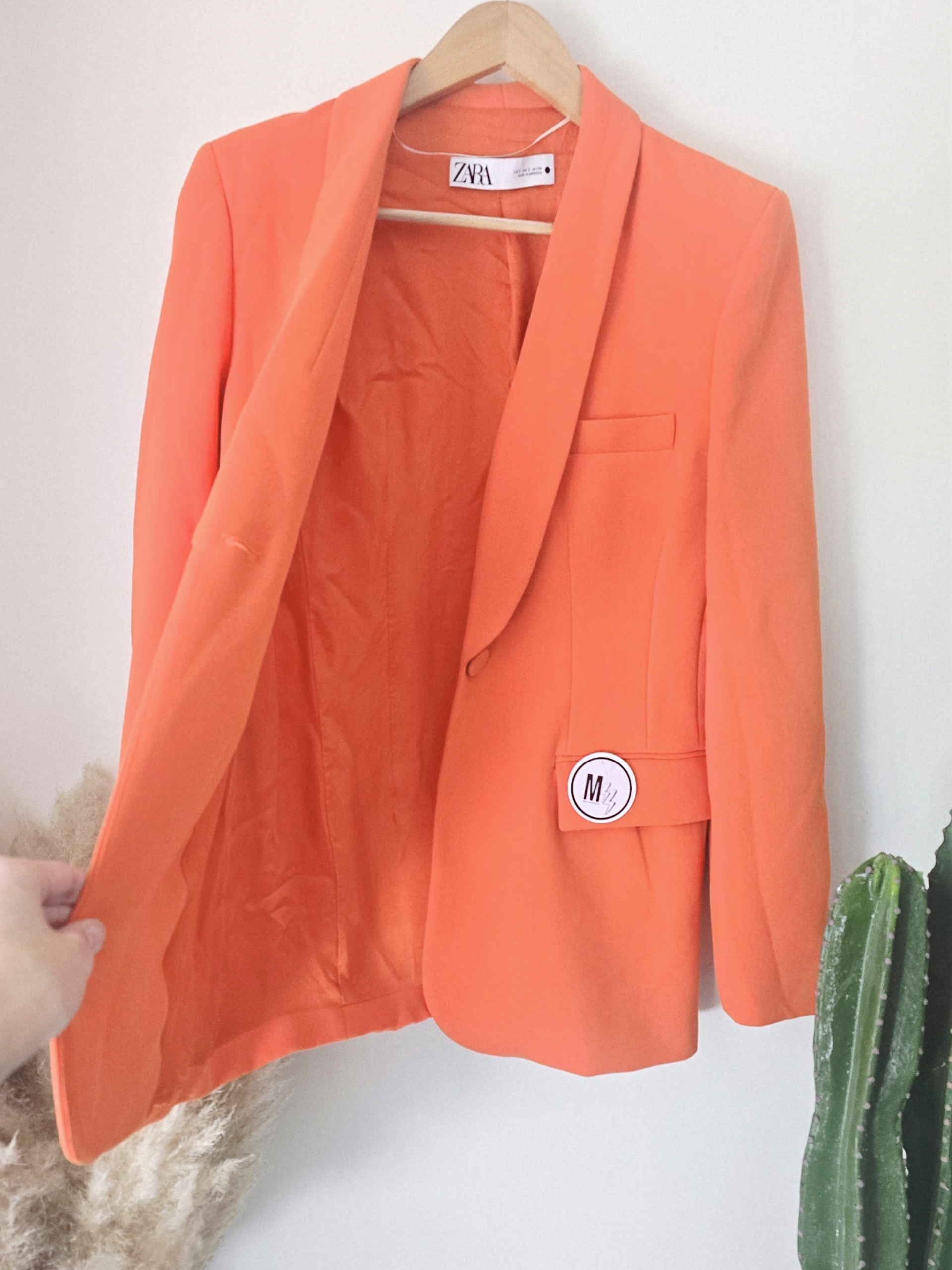 Veste chic orange - 𝐌𝐚𝐫𝐢𝐧𝐚𝟒𝟒𝐟𝐚𝐦𝐢𝐥𝐲