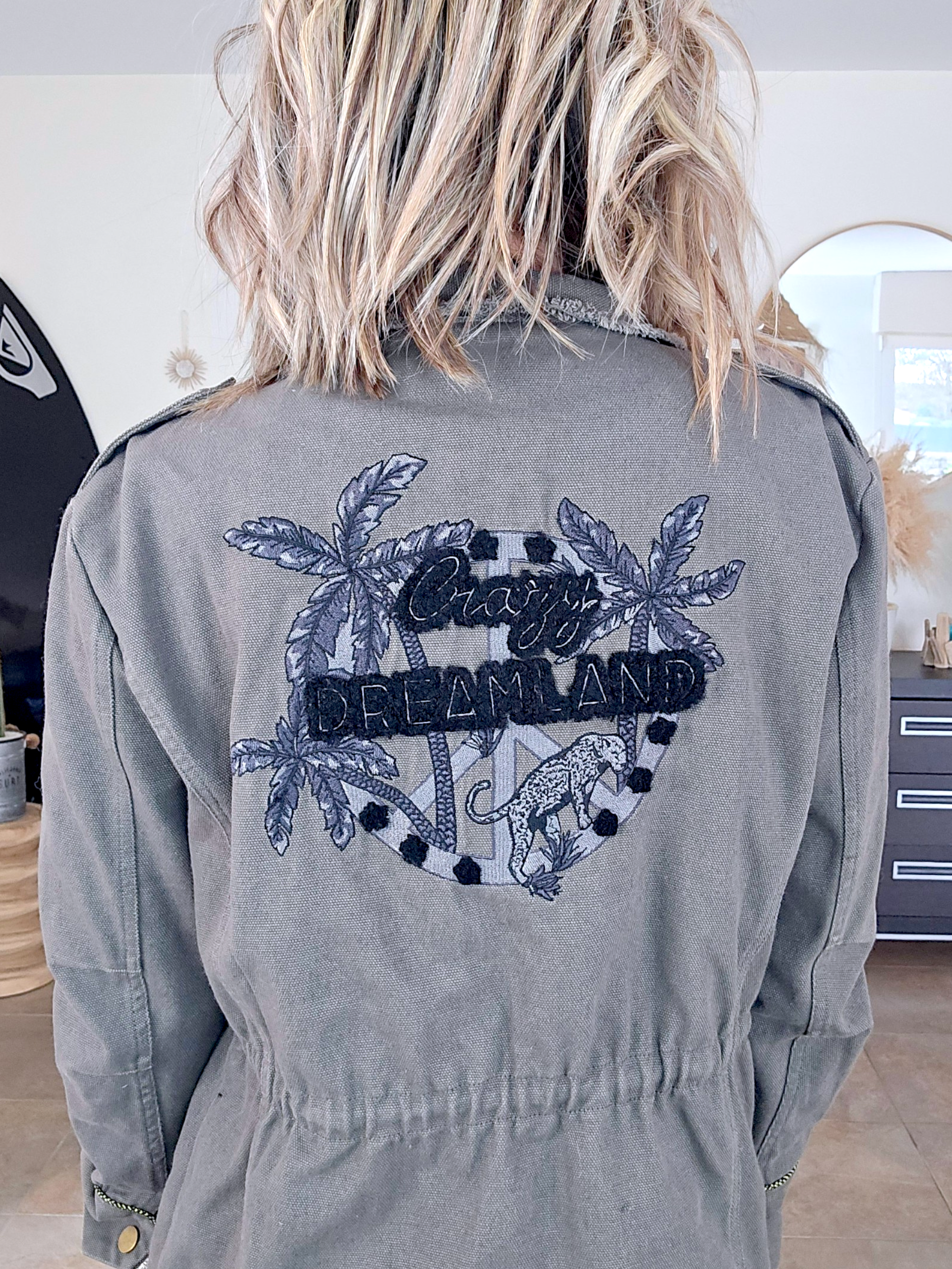 Saharienne kaki Crazy - 𝐌𝐚𝐫𝐢𝐧𝐚𝟒𝟒𝐟𝐚𝐦𝐢𝐥𝐲