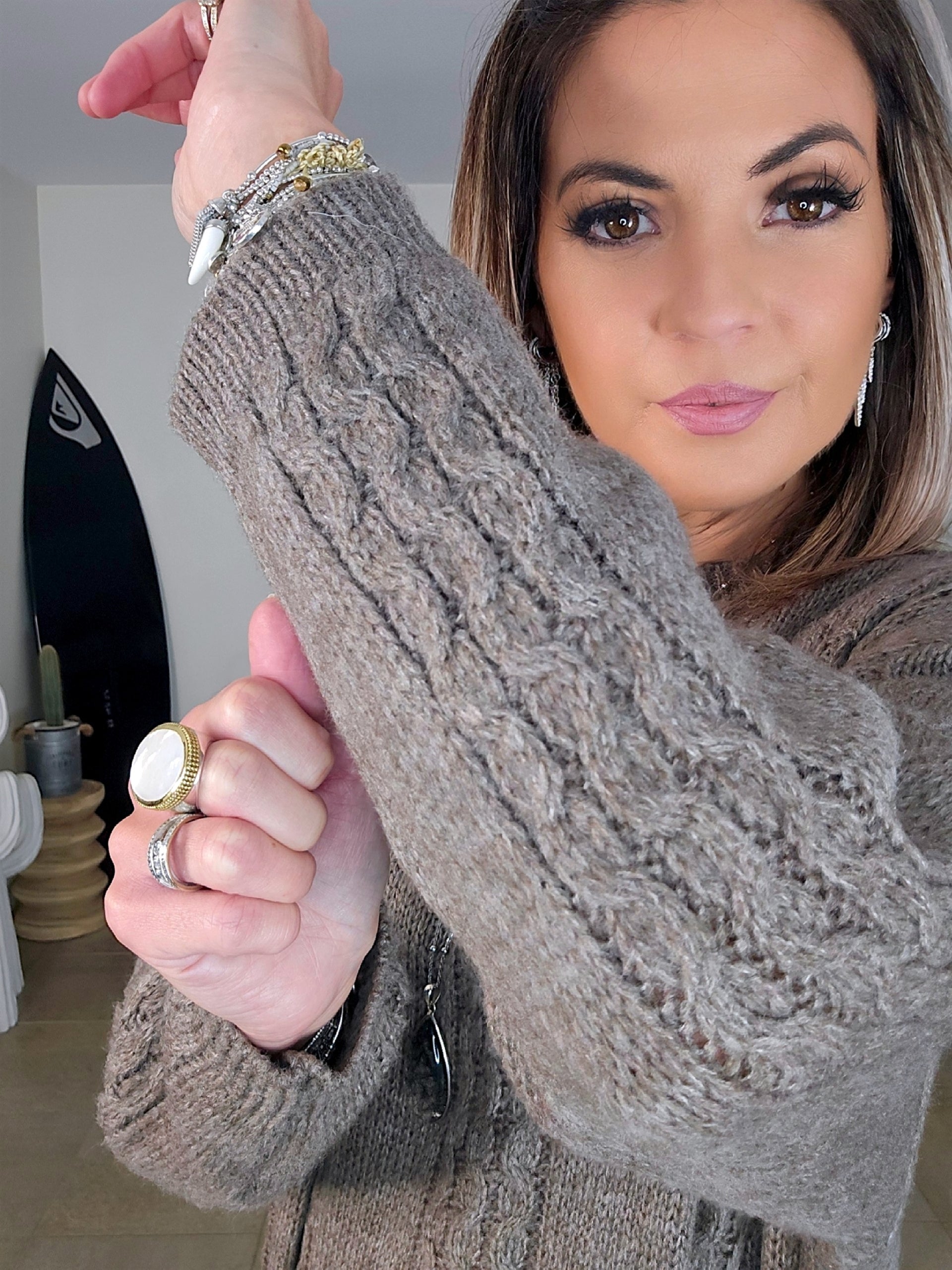 Robe longue à maille douce et chaude - 𝐌𝐚𝐫𝐢𝐧𝐚𝟒𝟒𝐟𝐚𝐦𝐢𝐥𝐲