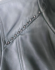 Perfecto vert 100% cuir - 𝐌𝐚𝐫𝐢𝐧𝐚𝟒𝟒𝐟𝐚𝐦𝐢𝐥𝐲