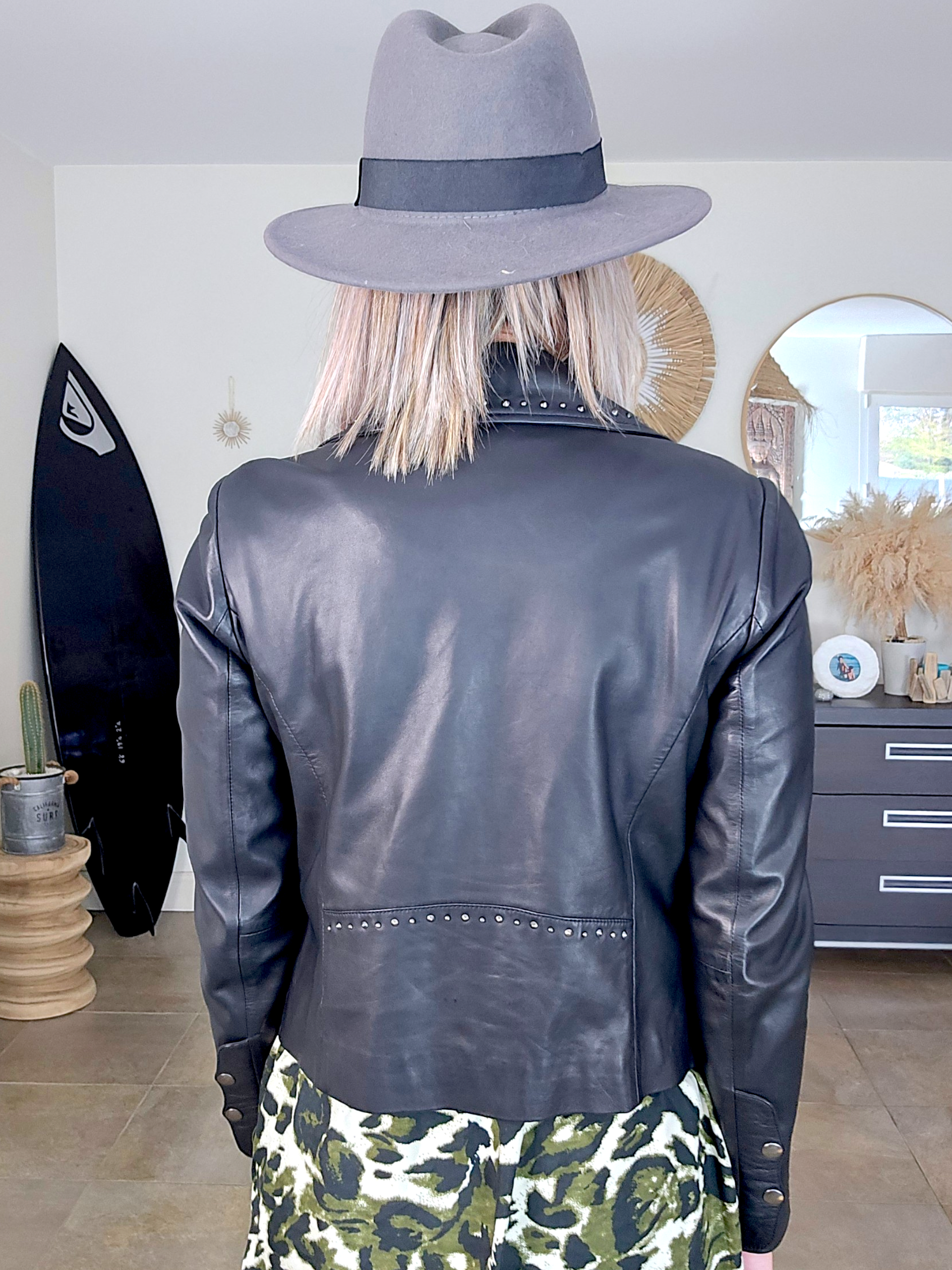 Perfecto noir 100% cuir - 𝐌𝐚𝐫𝐢𝐧𝐚𝟒𝟒𝐟𝐚𝐦𝐢𝐥𝐲