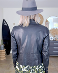 Perfecto noir 100% cuir - 𝐌𝐚𝐫𝐢𝐧𝐚𝟒𝟒𝐟𝐚𝐦𝐢𝐥𝐲