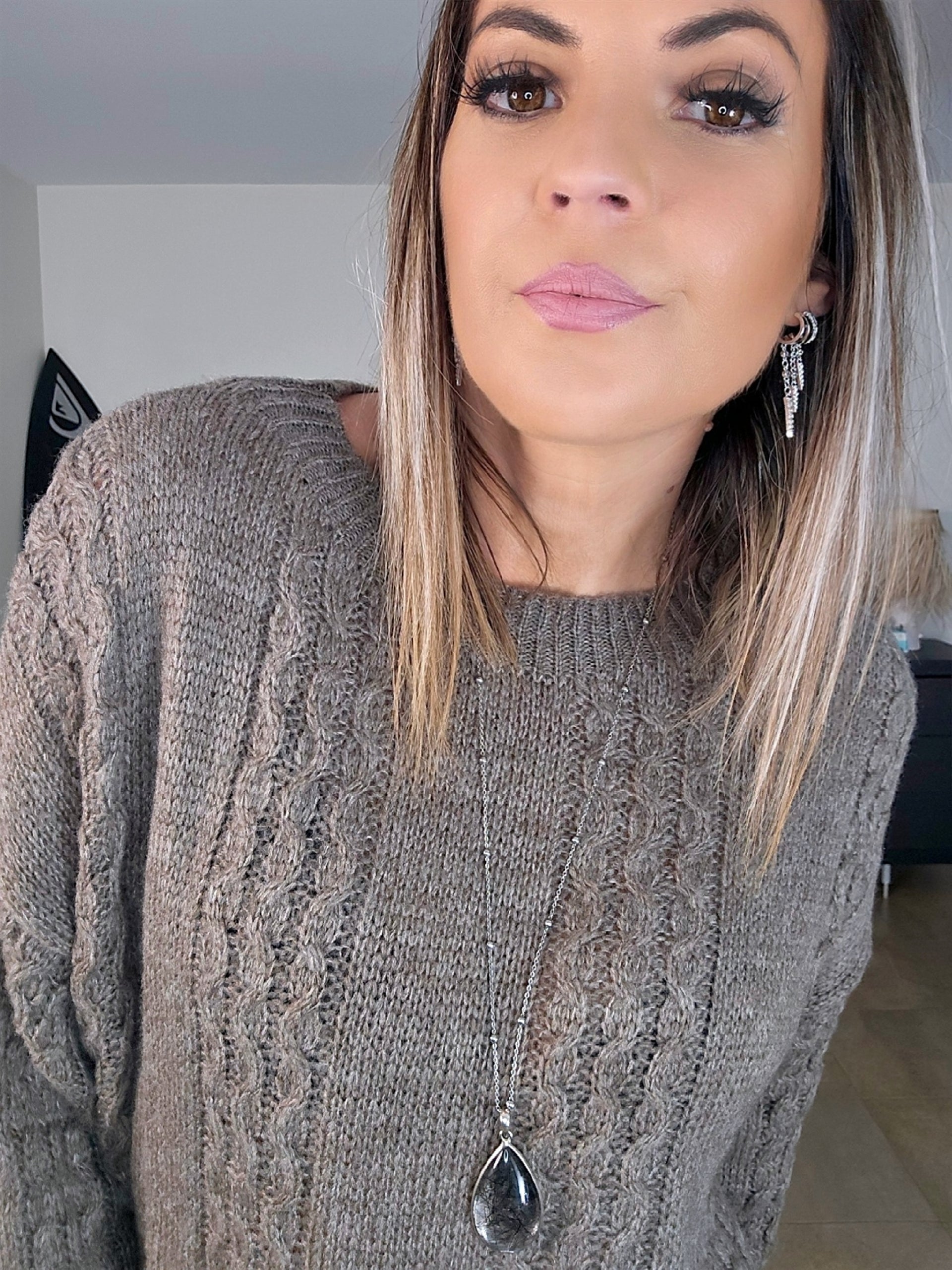 Robe longue à maille douce et chaude - 𝐌𝐚𝐫𝐢𝐧𝐚𝟒𝟒𝐟𝐚𝐦𝐢𝐥𝐲
