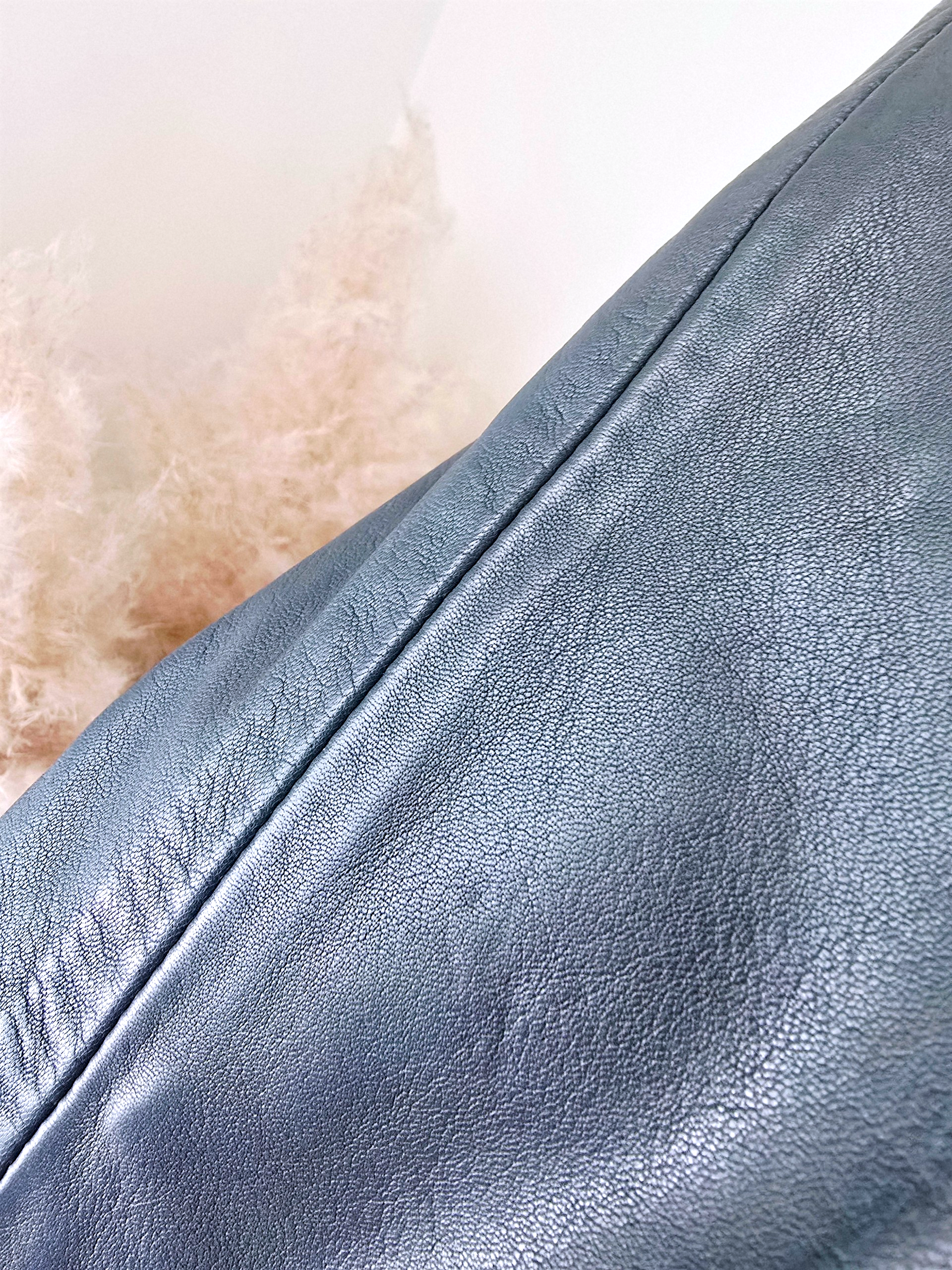 Perfecto vert 100% cuir - 𝐌𝐚𝐫𝐢𝐧𝐚𝟒𝟒𝐟𝐚𝐦𝐢𝐥𝐲