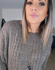 Robe longue à maille douce et chaude - 𝐌𝐚𝐫𝐢𝐧𝐚𝟒𝟒𝐟𝐚𝐦𝐢𝐥𝐲