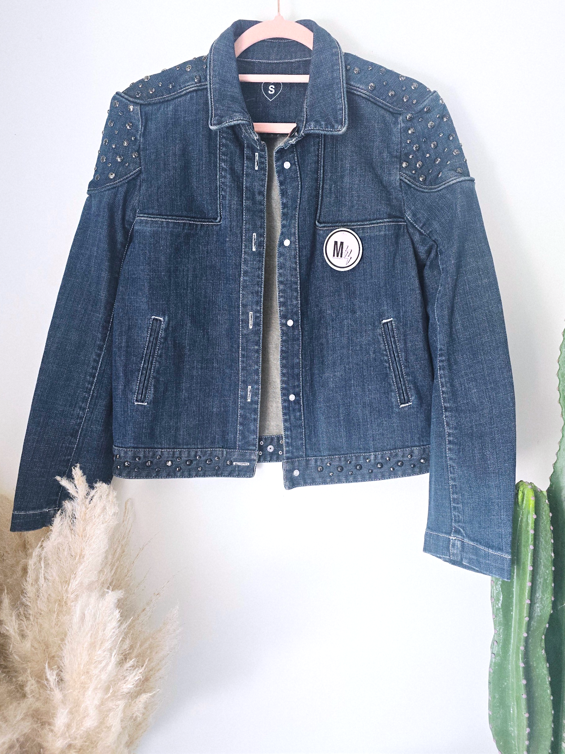 Veste originale en jean bleu brut - 𝐌𝐚𝐫𝐢𝐧𝐚𝟒𝟒𝐟𝐚𝐦𝐢𝐥𝐲