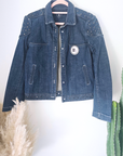 Veste originale en jean bleu brut - 𝐌𝐚𝐫𝐢𝐧𝐚𝟒𝟒𝐟𝐚𝐦𝐢𝐥𝐲