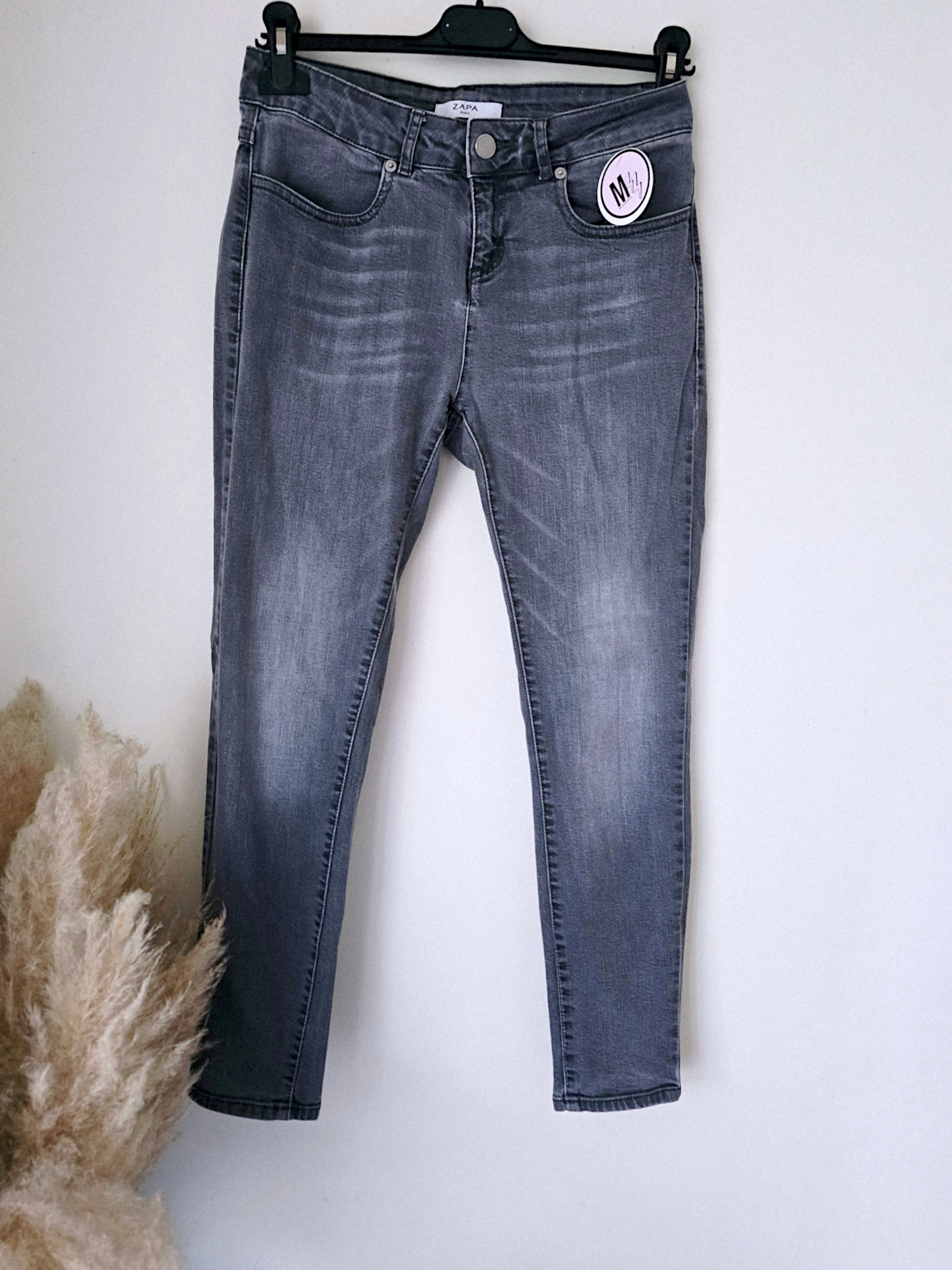 Jean slim fit gris delavé - 𝐌𝐚𝐫𝐢𝐧𝐚𝟒𝟒𝐟𝐚𝐦𝐢𝐥𝐲