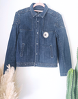 Veste originale en jean bleu brut - 𝐌𝐚𝐫𝐢𝐧𝐚𝟒𝟒𝐟𝐚𝐦𝐢𝐥𝐲