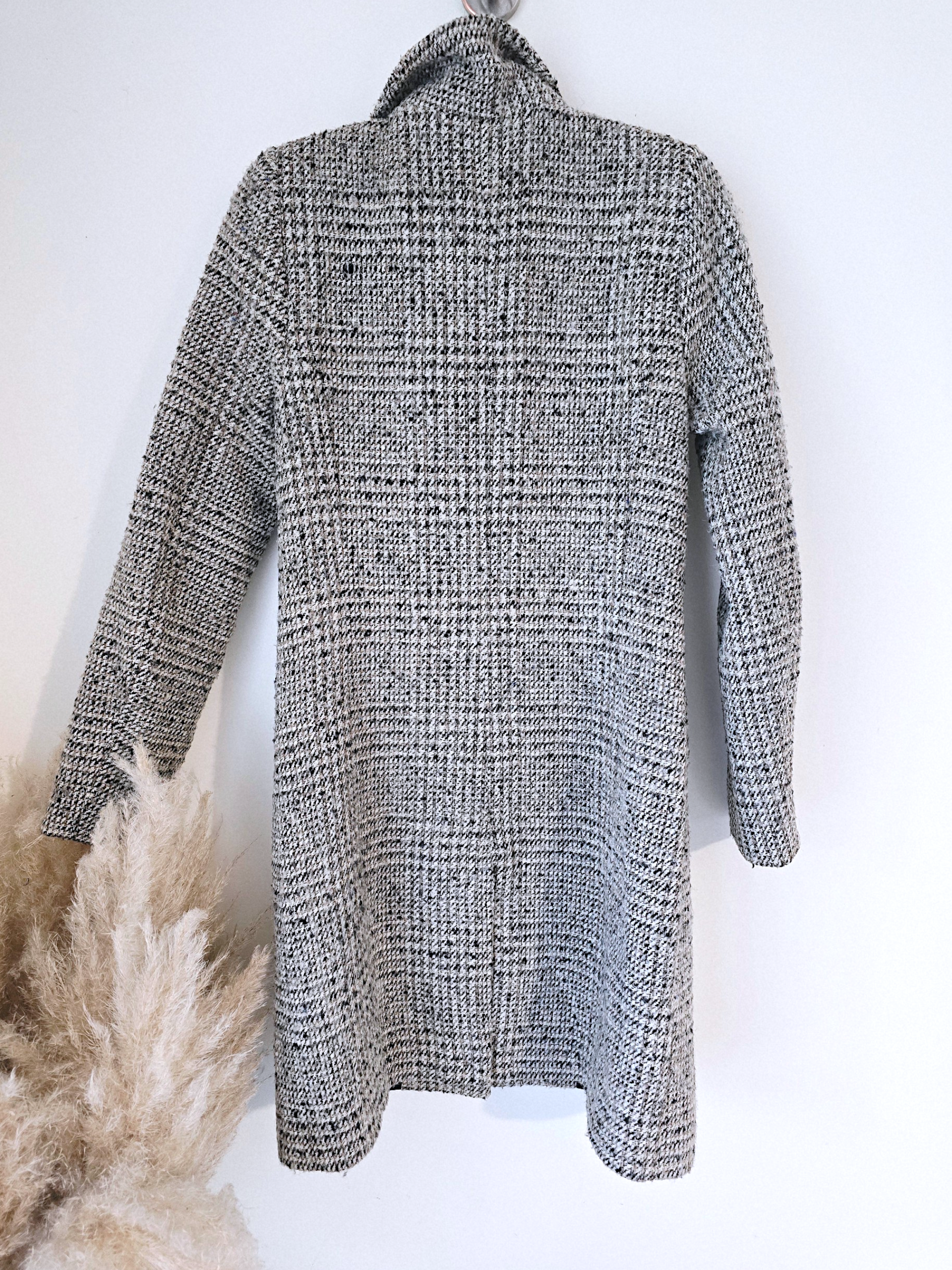 Manteau tweed beige et marron-kaki - 𝐌𝐚𝐫𝐢𝐧𝐚𝟒𝟒𝐟𝐚𝐦𝐢𝐥𝐲