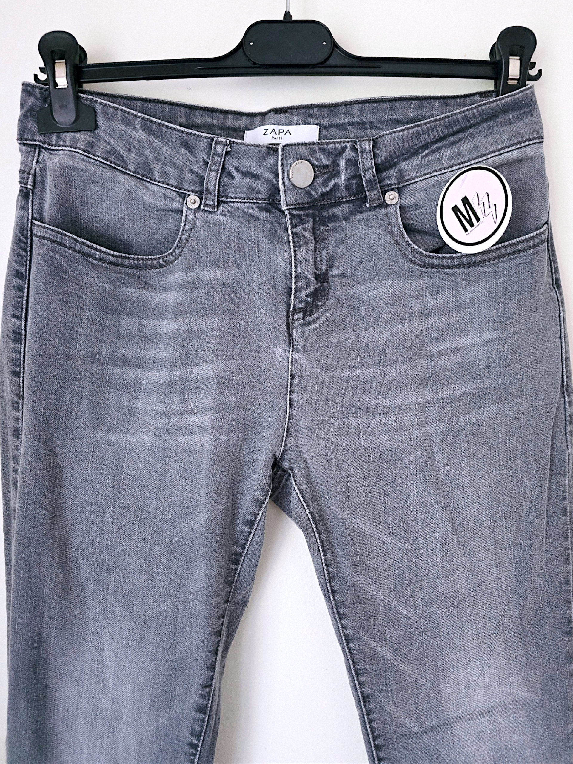 Jean slim fit gris delavé - 𝐌𝐚𝐫𝐢𝐧𝐚𝟒𝟒𝐟𝐚𝐦𝐢𝐥𝐲