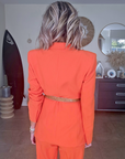 Veste chic orange - 𝐌𝐚𝐫𝐢𝐧𝐚𝟒𝟒𝐟𝐚𝐦𝐢𝐥𝐲