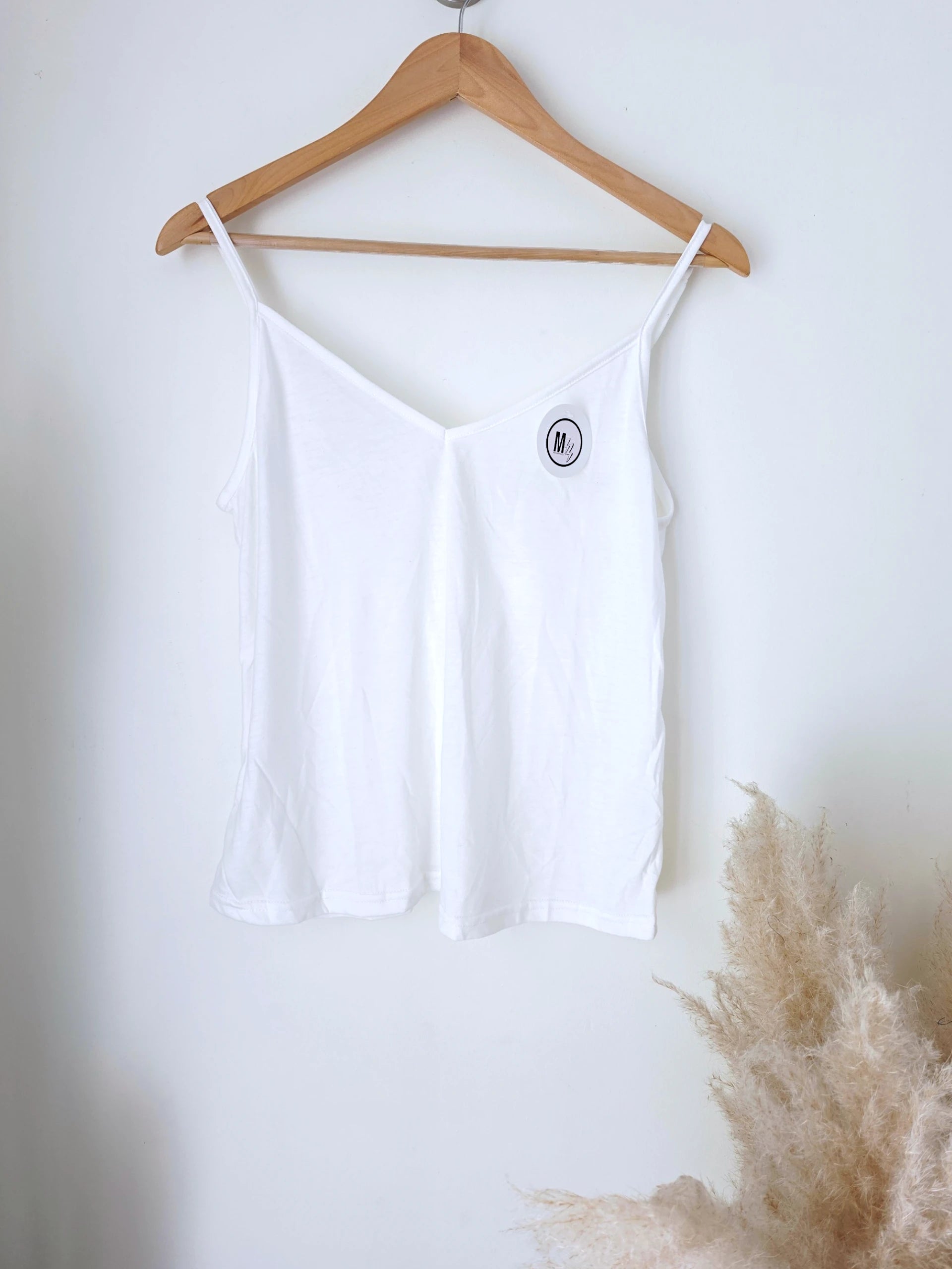 Débardeur blanc en coton - 𝐌𝐚𝐫𝐢𝐧𝐚𝟒𝟒𝐟𝐚𝐦𝐢𝐥𝐲