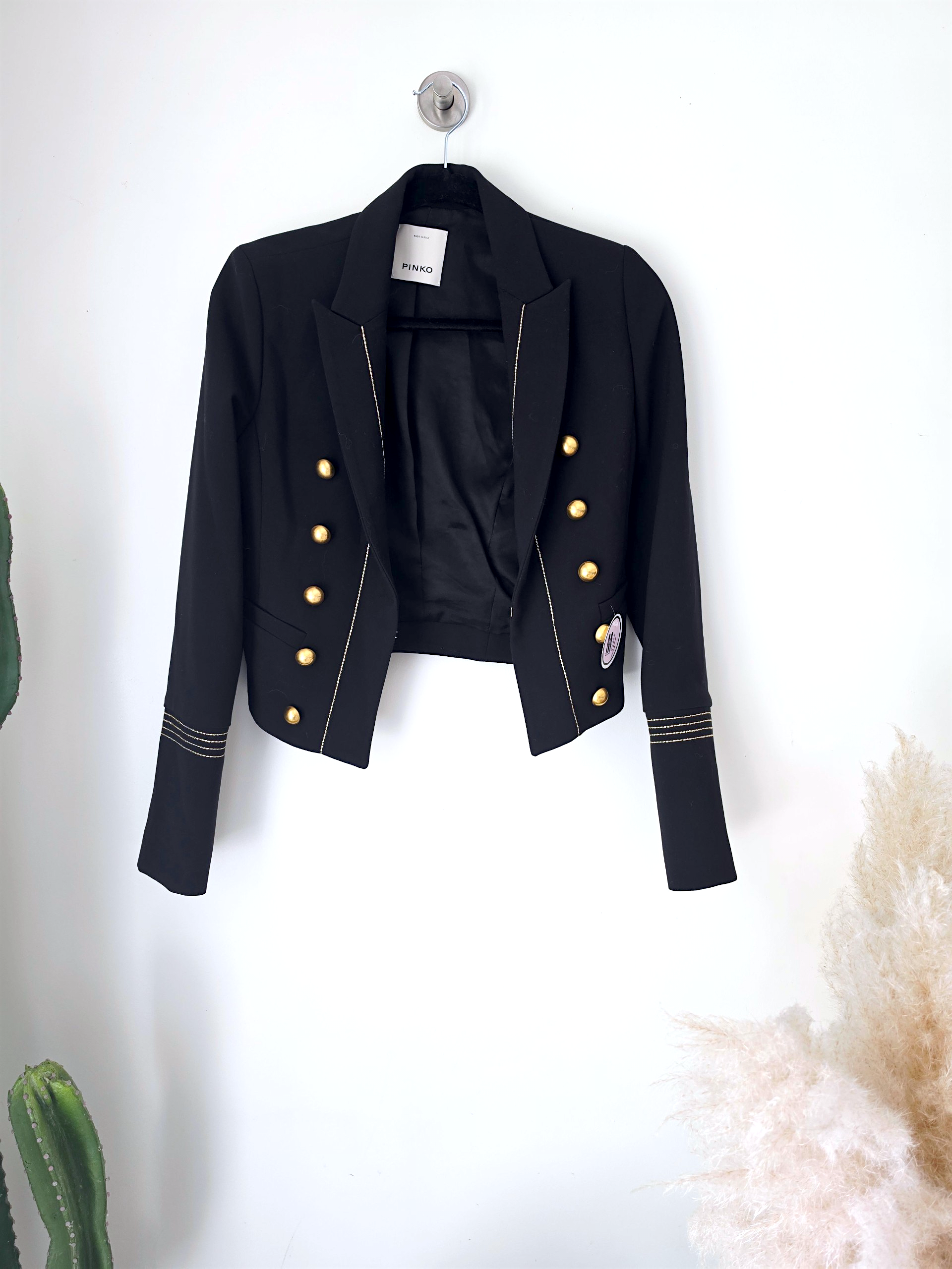 Veste officier noire - 𝐌𝐚𝐫𝐢𝐧𝐚𝟒𝟒𝐟𝐚𝐦𝐢𝐥𝐲