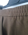 Pantalon chic palazzo kaki / marron - 𝐌𝐚𝐫𝐢𝐧𝐚𝟒𝟒𝐟𝐚𝐦𝐢𝐥𝐲