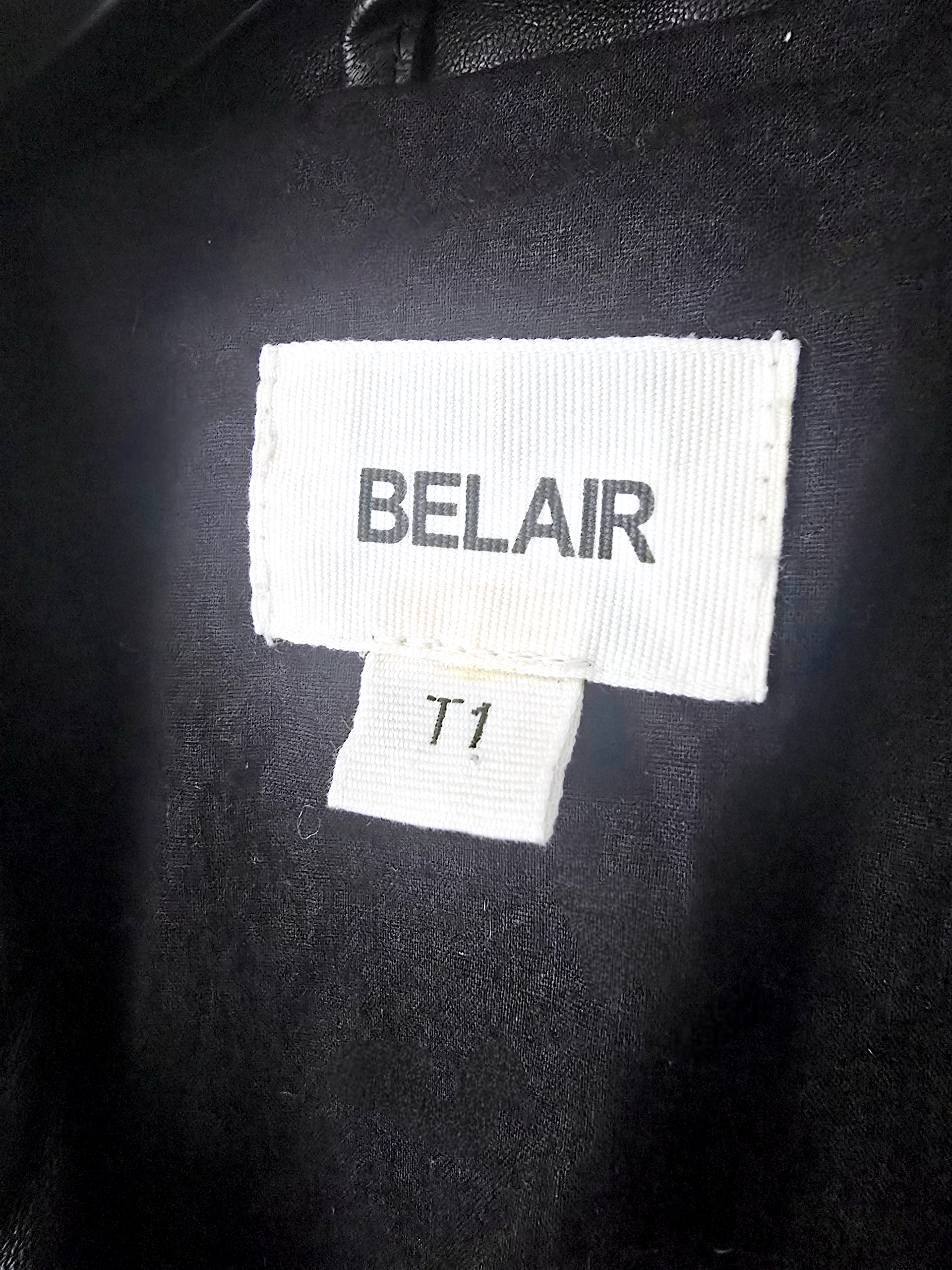 Perfecto noir 100% cuir à tags - 𝐌𝐚𝐫𝐢𝐧𝐚𝟒𝟒𝐟𝐚𝐦𝐢𝐥𝐲