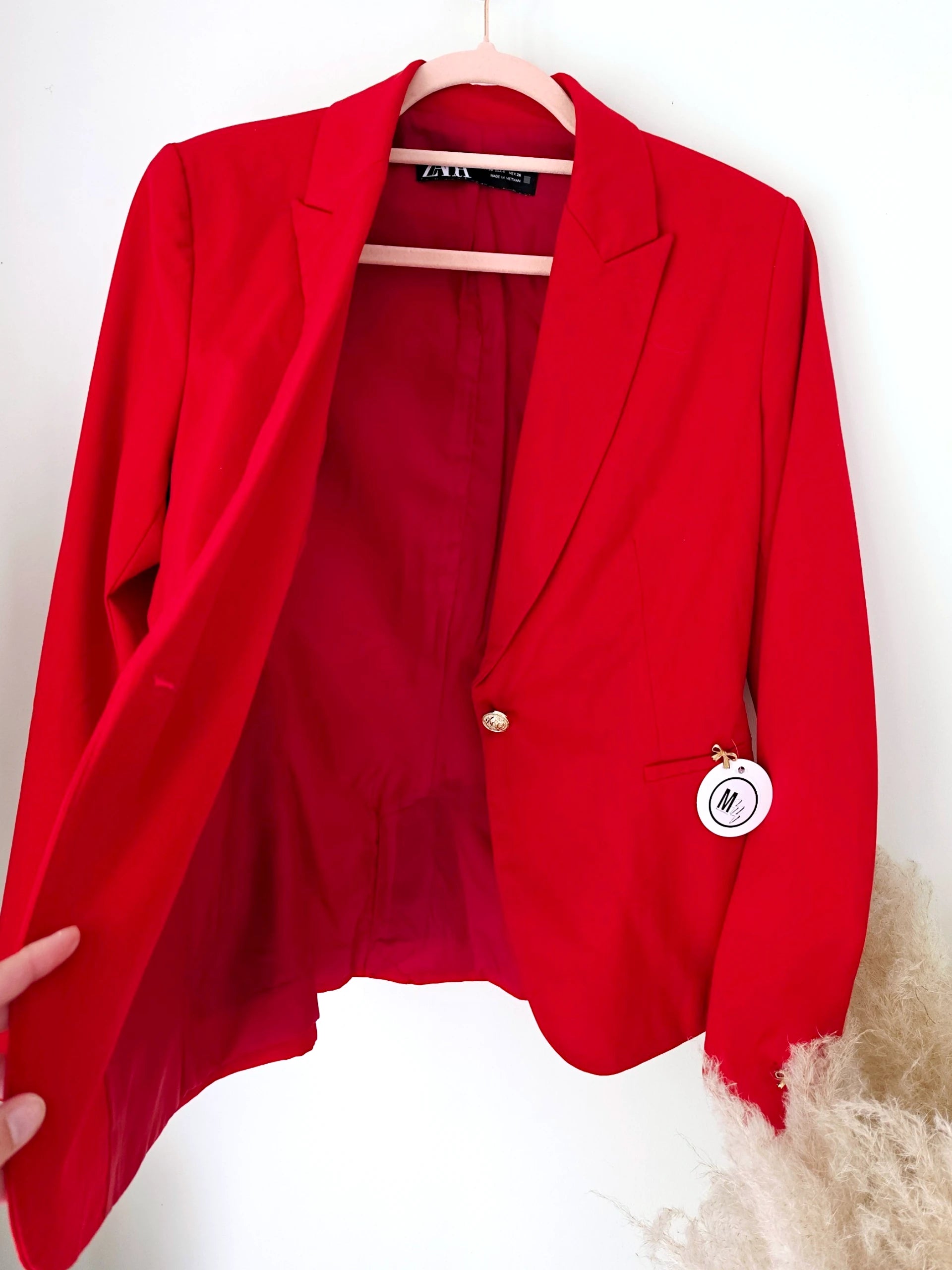 Ensemble veste &amp; pantalon red - 𝐌𝐚𝐫𝐢𝐧𝐚𝟒𝟒𝐟𝐚𝐦𝐢𝐥𝐲