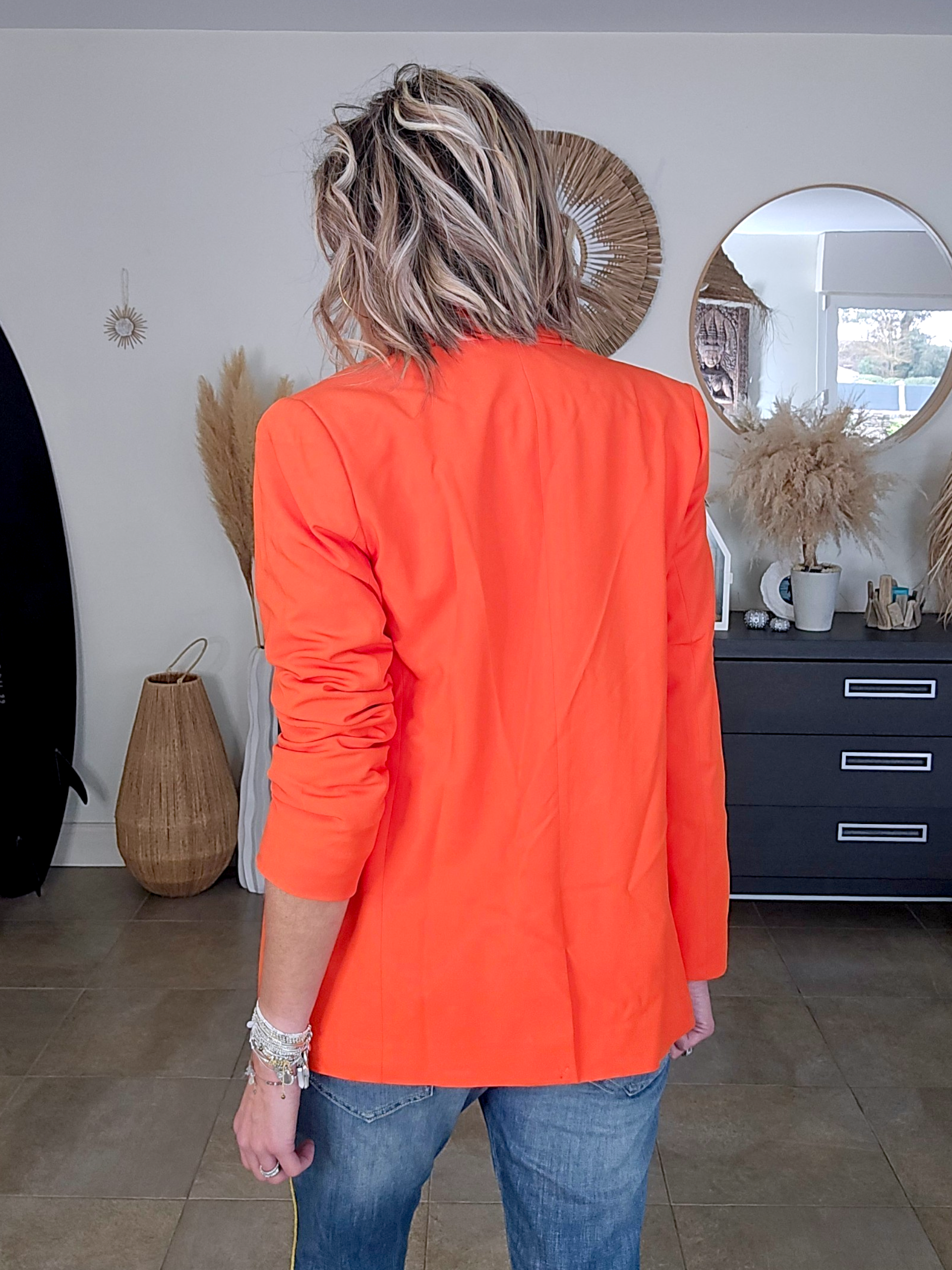 Blazer orange - 𝐌𝐚𝐫𝐢𝐧𝐚𝟒𝟒𝐟𝐚𝐦𝐢𝐥𝐲