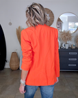 Blazer orange - 𝐌𝐚𝐫𝐢𝐧𝐚𝟒𝟒𝐟𝐚𝐦𝐢𝐥𝐲