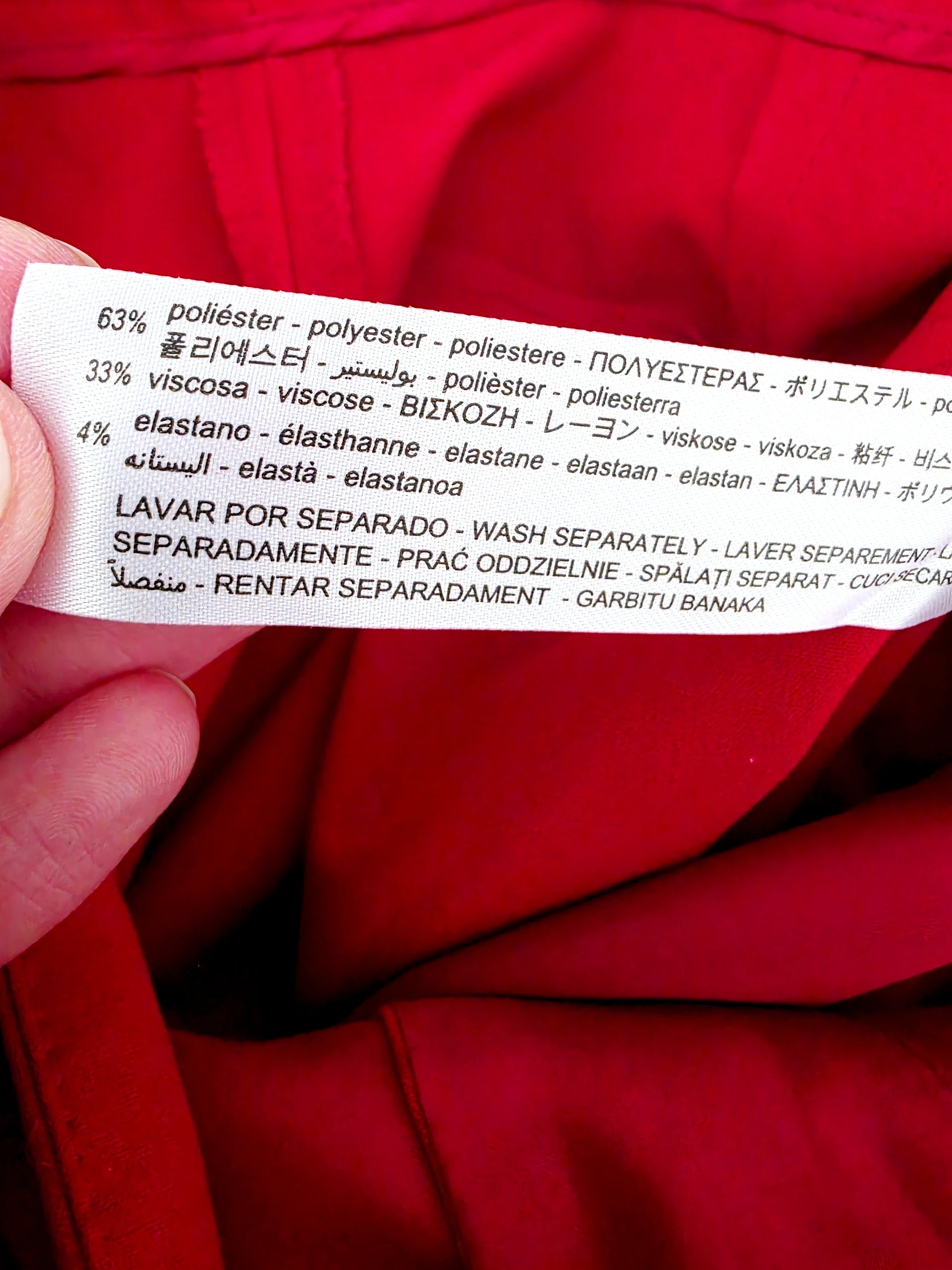 Ensemble veste &amp; pantalon red - 𝐌𝐚𝐫𝐢𝐧𝐚𝟒𝟒𝐟𝐚𝐦𝐢𝐥𝐲