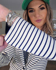 Veste marinière à tigre à sequins - 𝐌𝐚𝐫𝐢𝐧𝐚𝟒𝟒𝐟𝐚𝐦𝐢𝐥𝐲