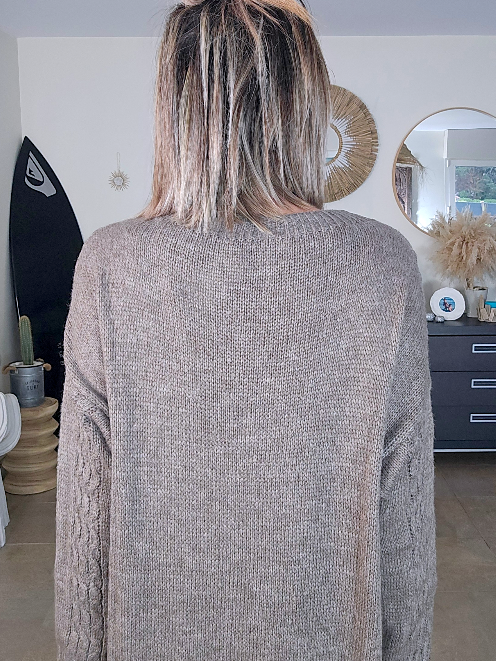 Robe longue à maille douce et chaude - 𝐌𝐚𝐫𝐢𝐧𝐚𝟒𝟒𝐟𝐚𝐦𝐢𝐥𝐲