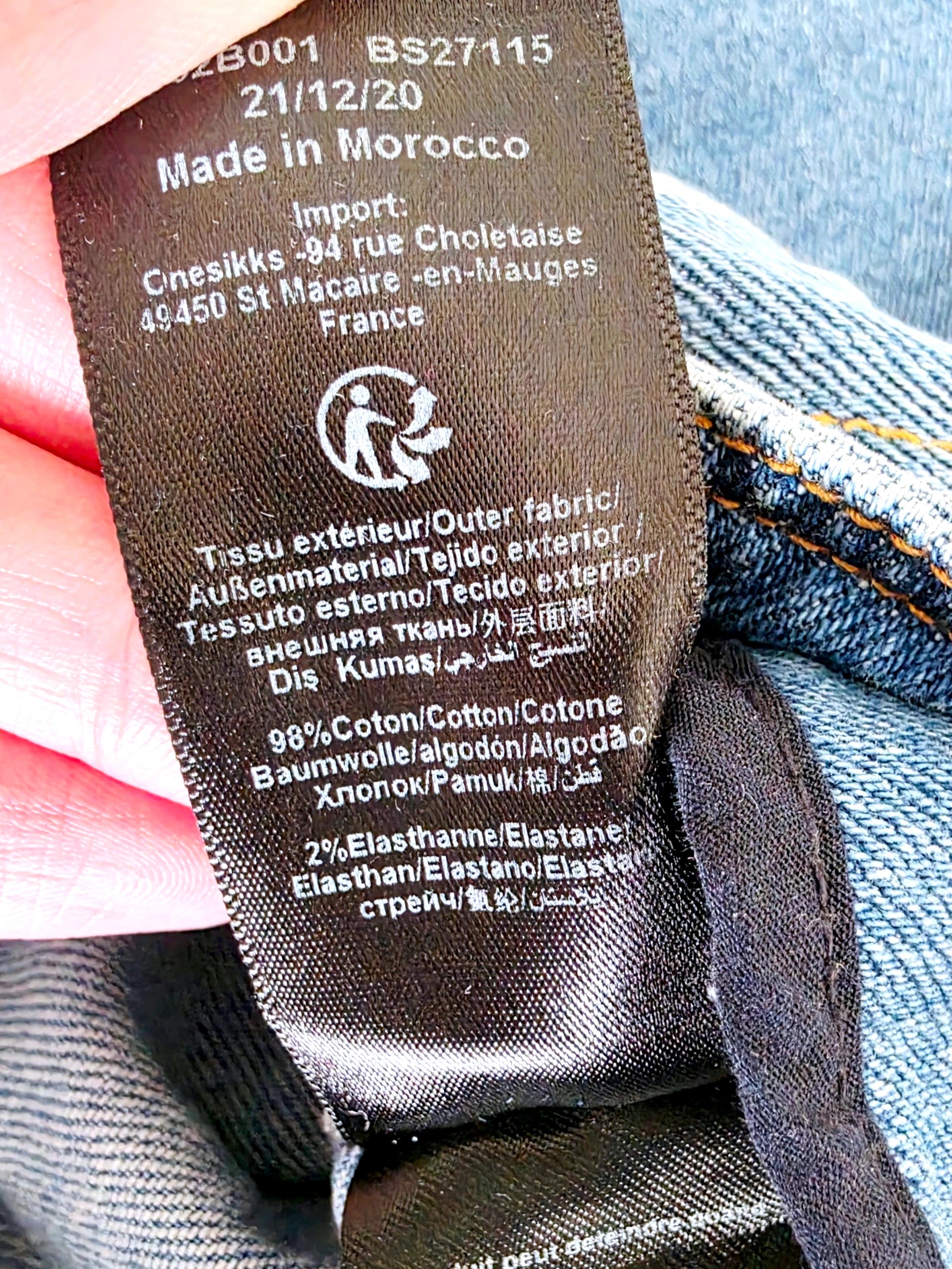 Jupe en jean - 𝐌𝐚𝐫𝐢𝐧𝐚𝟒𝟒𝐟𝐚𝐦𝐢𝐥𝐲