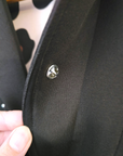 Manteau noir à clous mi-saison - 𝐌𝐚𝐫𝐢𝐧𝐚𝟒𝟒𝐟𝐚𝐦𝐢𝐥𝐲