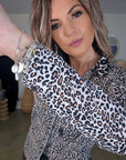 Chemise en coton à imprimé léopard - 𝐌𝐚𝐫𝐢𝐧𝐚𝟒𝟒𝐟𝐚𝐦𝐢𝐥𝐲