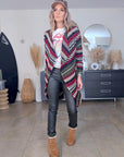 Veste gilet ethnique vert kaki - 𝐌𝐚𝐫𝐢𝐧𝐚𝟒𝟒𝐟𝐚𝐦𝐢𝐥𝐲