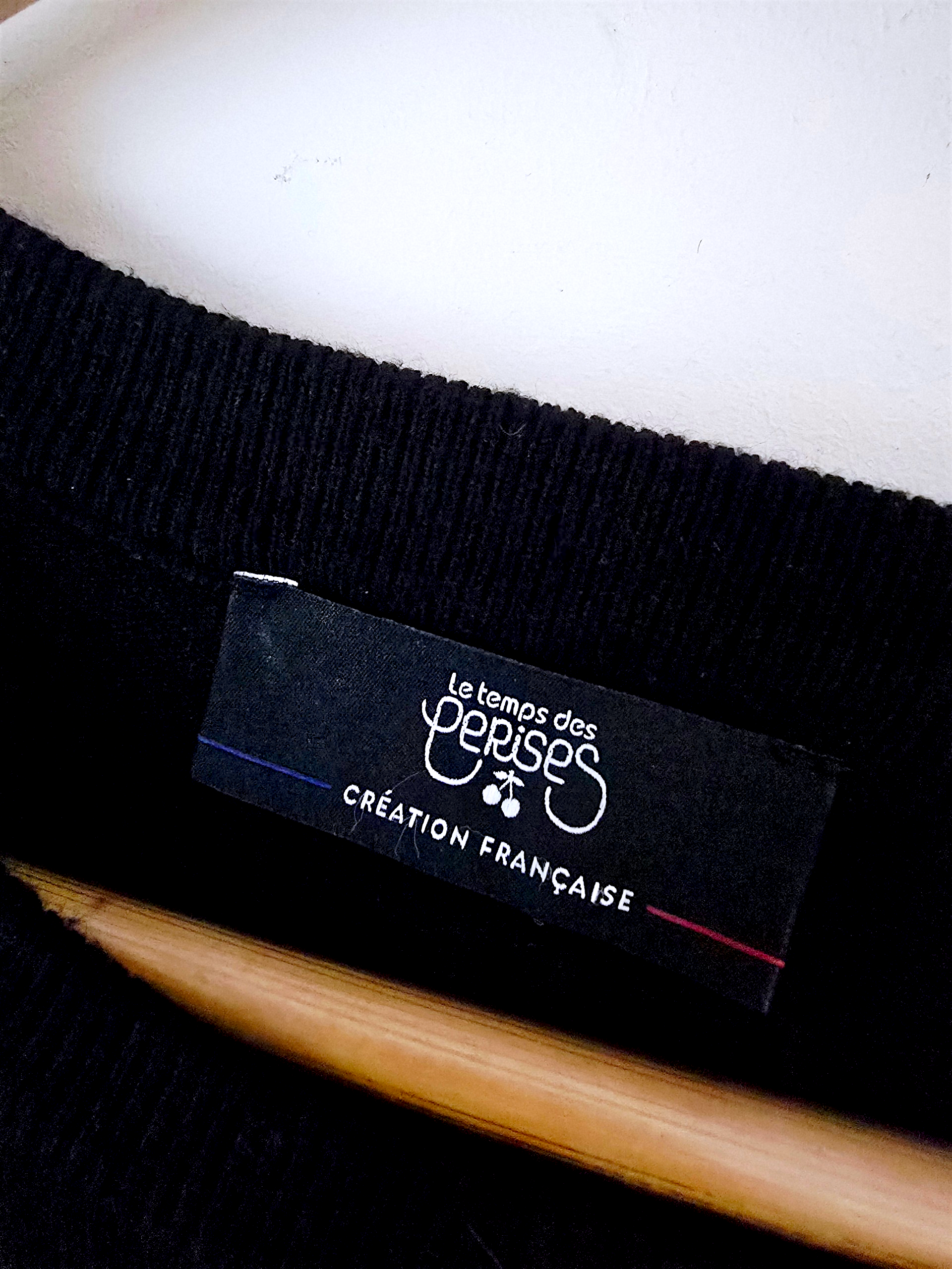 Robe noire maille pull à superposition léopard - 𝐌𝐚𝐫𝐢𝐧𝐚𝟒𝟒𝐟𝐚𝐦𝐢𝐥𝐲