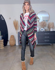Veste gilet ethnique vert kaki - 𝐌𝐚𝐫𝐢𝐧𝐚𝟒𝟒𝐟𝐚𝐦𝐢𝐥𝐲