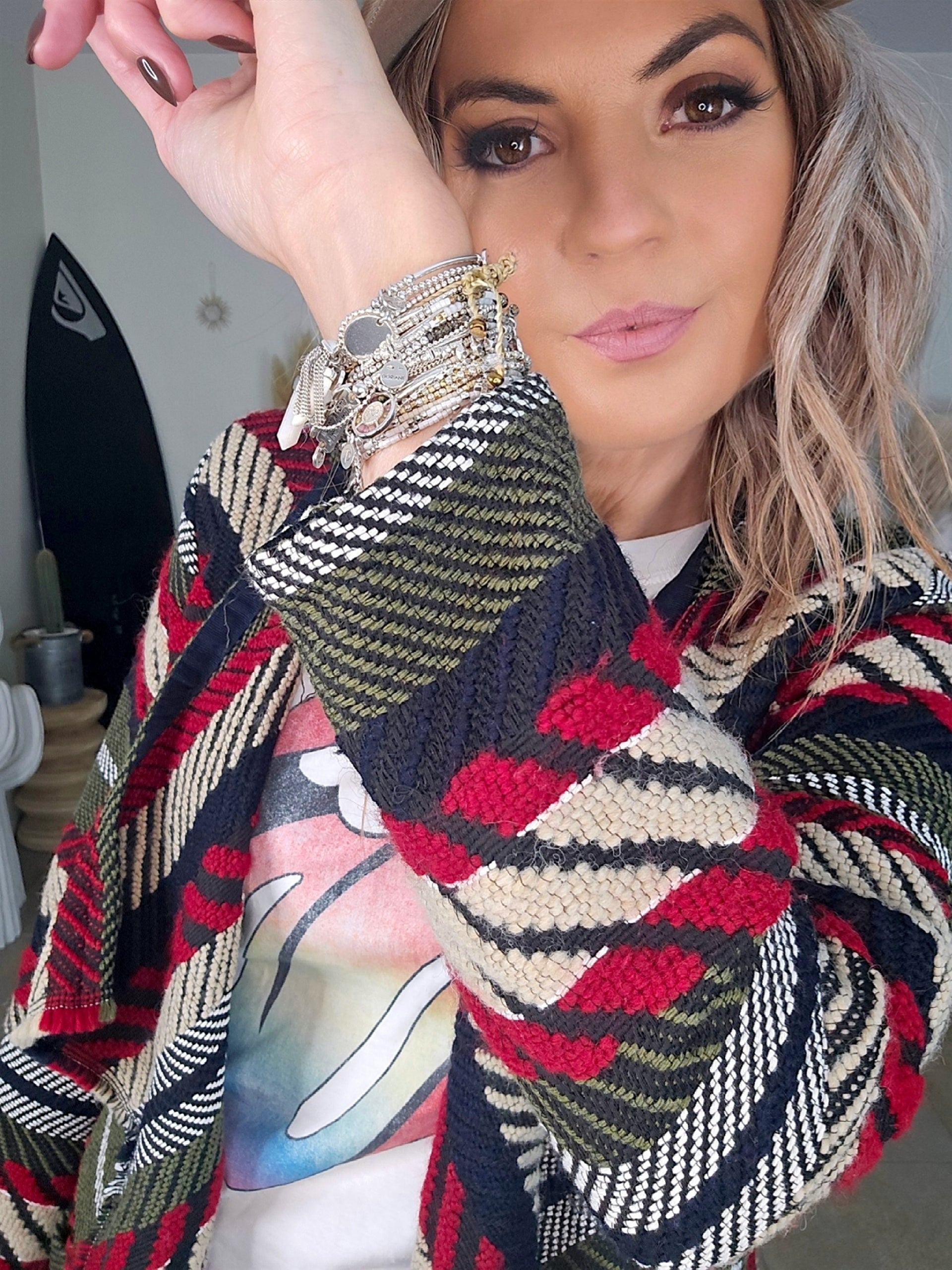 Veste gilet ethnique vert kaki - 𝐌𝐚𝐫𝐢𝐧𝐚𝟒𝟒𝐟𝐚𝐦𝐢𝐥𝐲