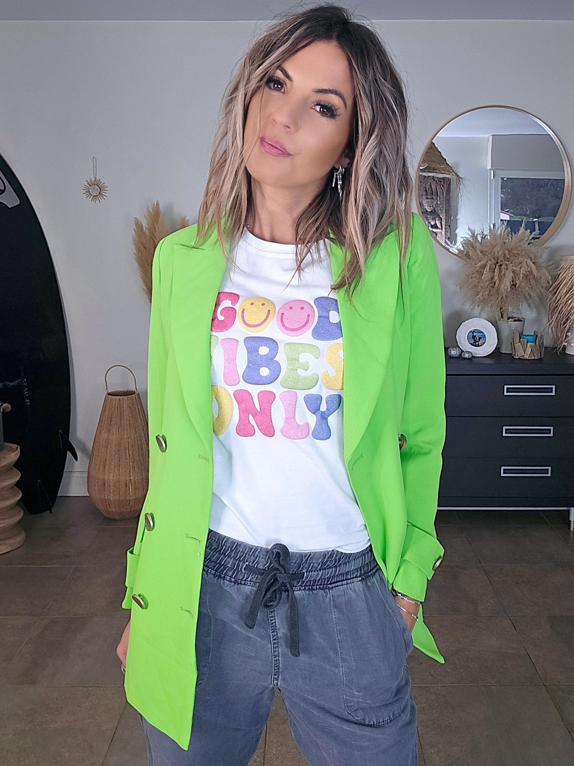 Blazer vert fluo - 𝐌𝐚𝐫𝐢𝐧𝐚𝟒𝟒𝐟𝐚𝐦𝐢𝐥𝐲