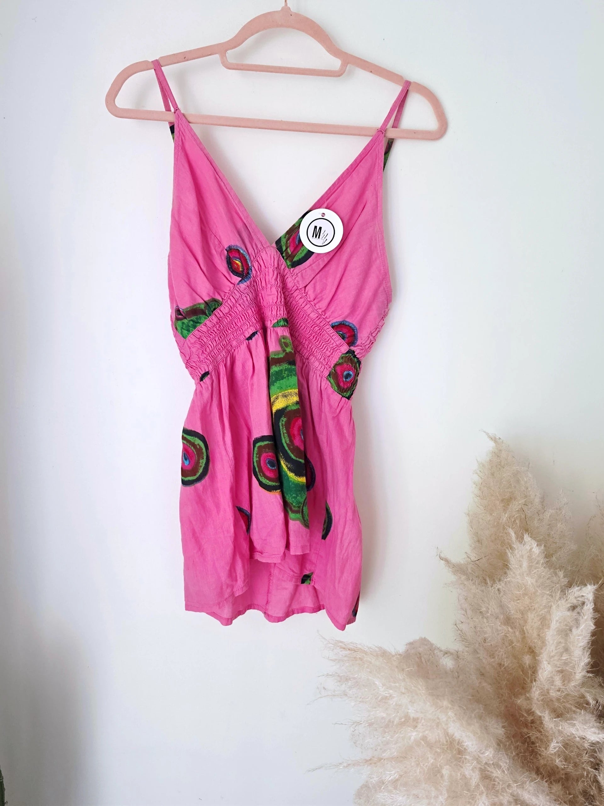 Débardeur rose à imprimé - 𝐌𝐚𝐫𝐢𝐧𝐚𝟒𝟒𝐟𝐚𝐦𝐢𝐥𝐲