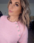 Pull rose à maille chaude - 𝐌𝐚𝐫𝐢𝐧𝐚𝟒𝟒𝐟𝐚𝐦𝐢𝐥𝐲