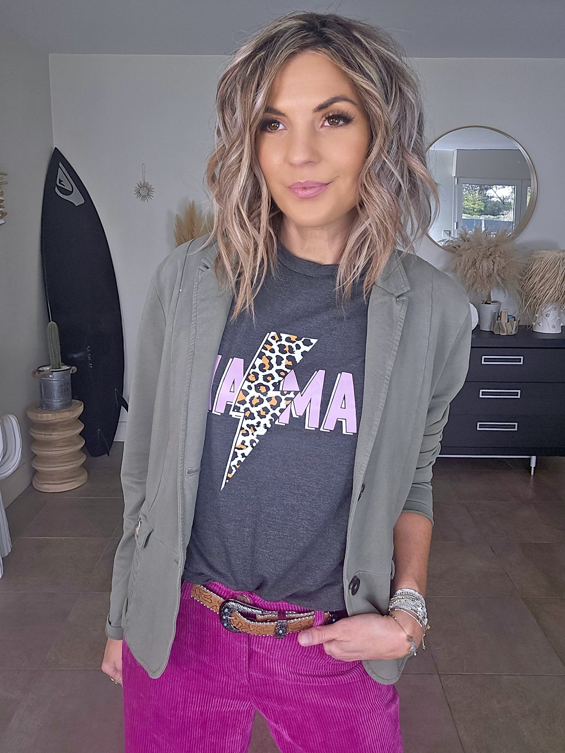 Veste création sweat customisée - 𝐌𝐚𝐫𝐢𝐧𝐚𝟒𝟒𝐟𝐚𝐦𝐢𝐥𝐲