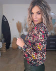 Chemise lumineuse à imprimé flowers - 𝐌𝐚𝐫𝐢𝐧𝐚𝟒𝟒𝐟𝐚𝐦𝐢𝐥𝐲