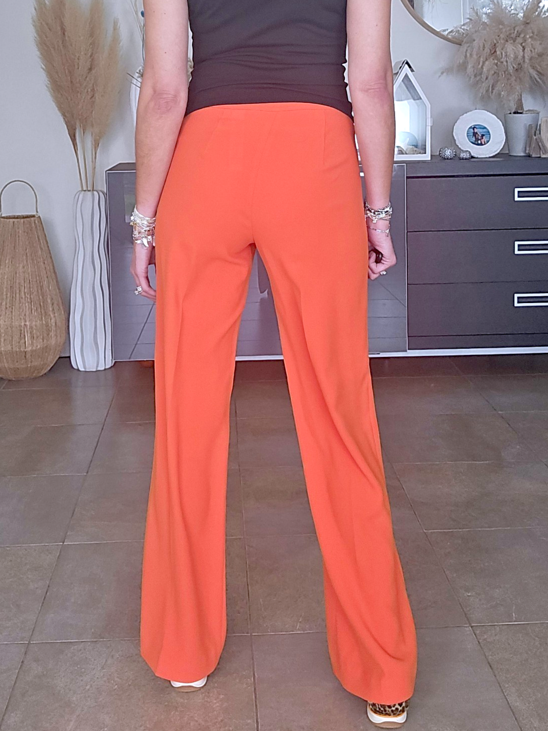 Pantalon palazzo orange - 𝐌𝐚𝐫𝐢𝐧𝐚𝟒𝟒𝐟𝐚𝐦𝐢𝐥𝐲