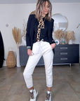 Pantalon jeeging 100% cuir coquille d'œuf - 𝐌𝐚𝐫𝐢𝐧𝐚𝟒𝟒𝐟𝐚𝐦𝐢𝐥𝐲