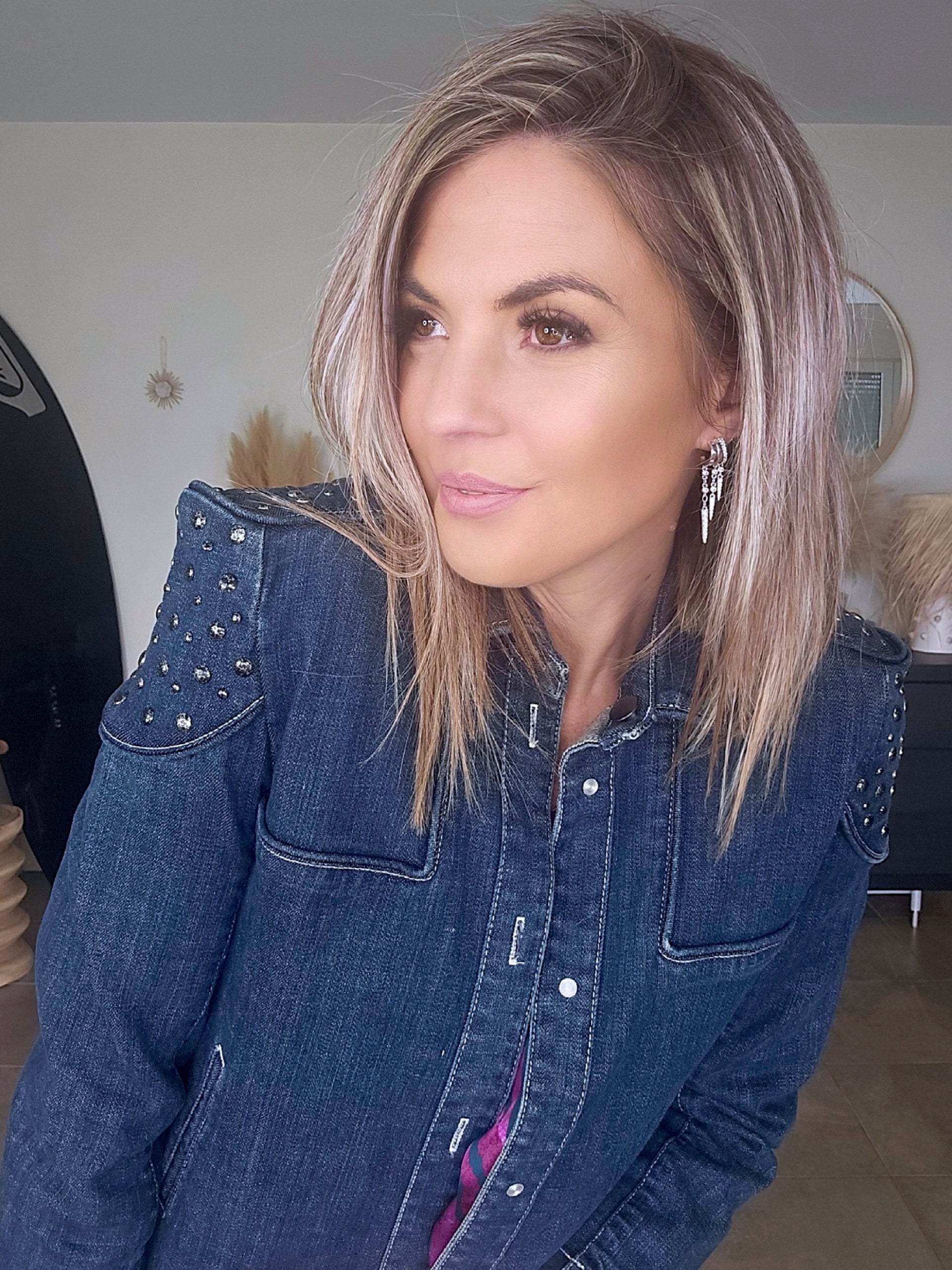 Veste originale en jean bleu brut - 𝐌𝐚𝐫𝐢𝐧𝐚𝟒𝟒𝐟𝐚𝐦𝐢𝐥𝐲