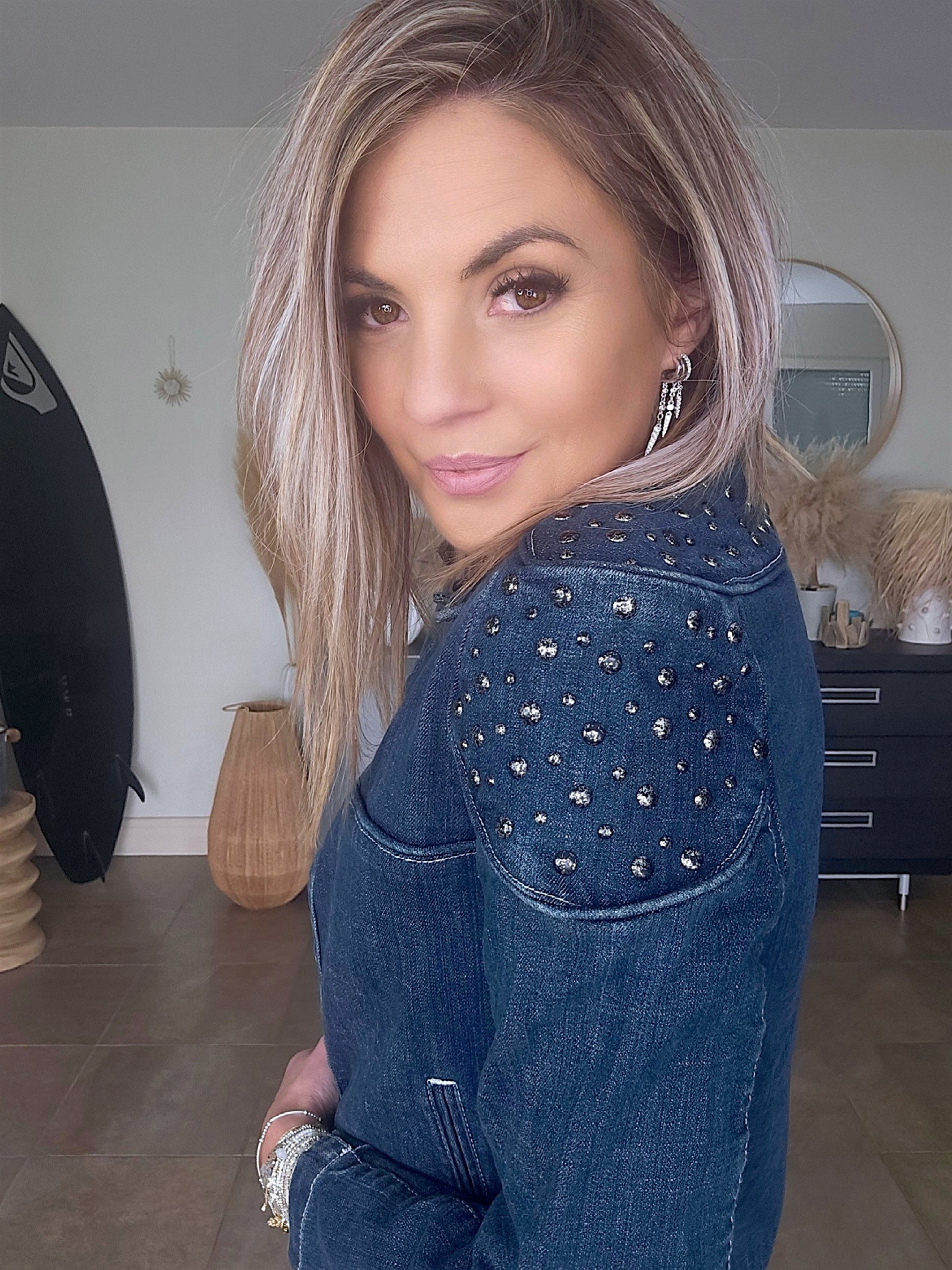 Veste originale en jean bleu brut - 𝐌𝐚𝐫𝐢𝐧𝐚𝟒𝟒𝐟𝐚𝐦𝐢𝐥𝐲