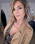 Perfecto suédine tabac - 𝐌𝐚𝐫𝐢𝐧𝐚𝟒𝟒𝐟𝐚𝐦𝐢𝐥𝐲