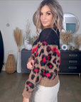Pull vintage à maille chaude et douce - 𝐌𝐚𝐫𝐢𝐧𝐚𝟒𝟒𝐟𝐚𝐦𝐢𝐥𝐲