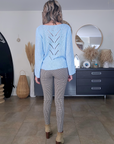Pantalon à imprimé pied-de-poule - 𝐌𝐚𝐫𝐢𝐧𝐚𝟒𝟒𝐟𝐚𝐦𝐢𝐥𝐲